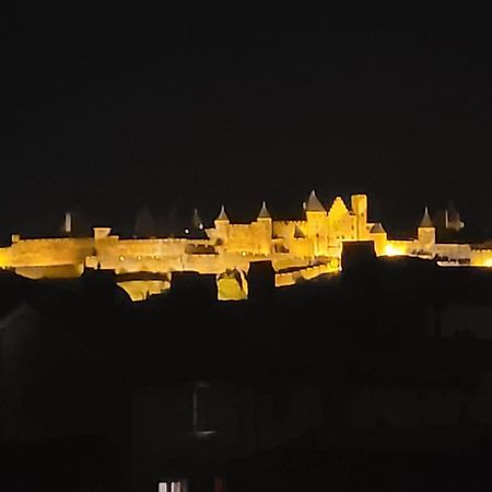 Charmand Duplex Avec Vue Sur La Cite & Les Toits Appartement Carcassonne Buitenkant foto