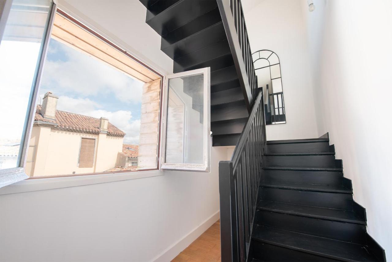 Charmand Duplex Avec Vue Sur La Cite & Les Toits Appartement Carcassonne Buitenkant foto